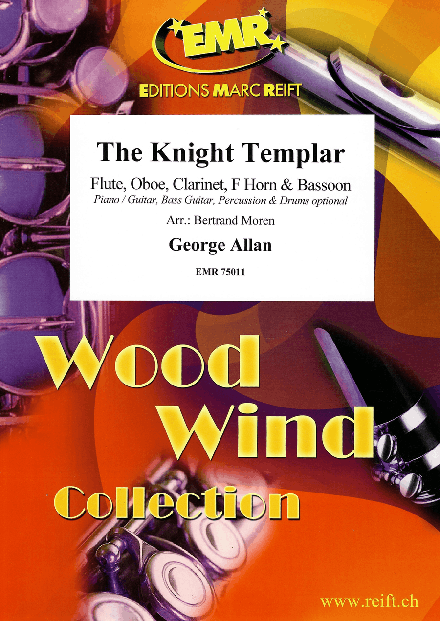 The Knight Templar The Knight Templar Woodwind Quintet scores gallery preview page 1
