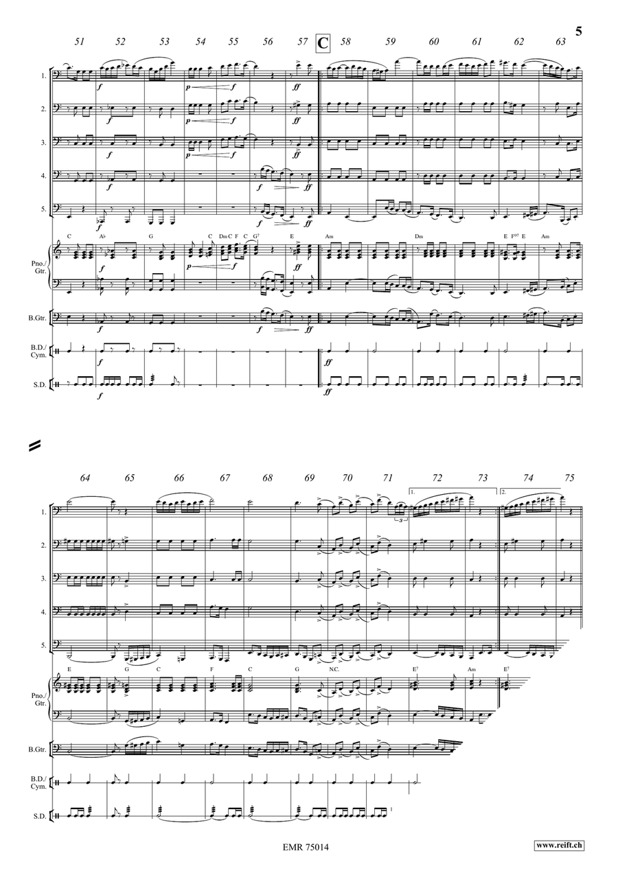 The Knight Templar The Knight Templar Tuba scores gallery preview page 5