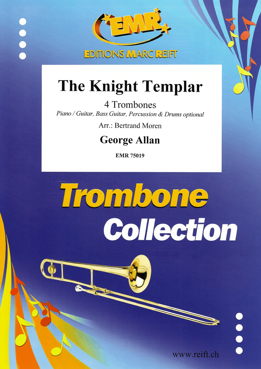 The Knight Templar The Knight Templar Trombone Quartet scores gallery preview page 1