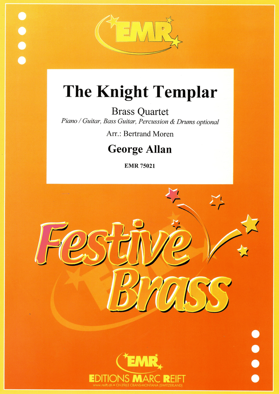 The Knight Templar The Knight Templar Brass Quartet scores gallery preview page 1