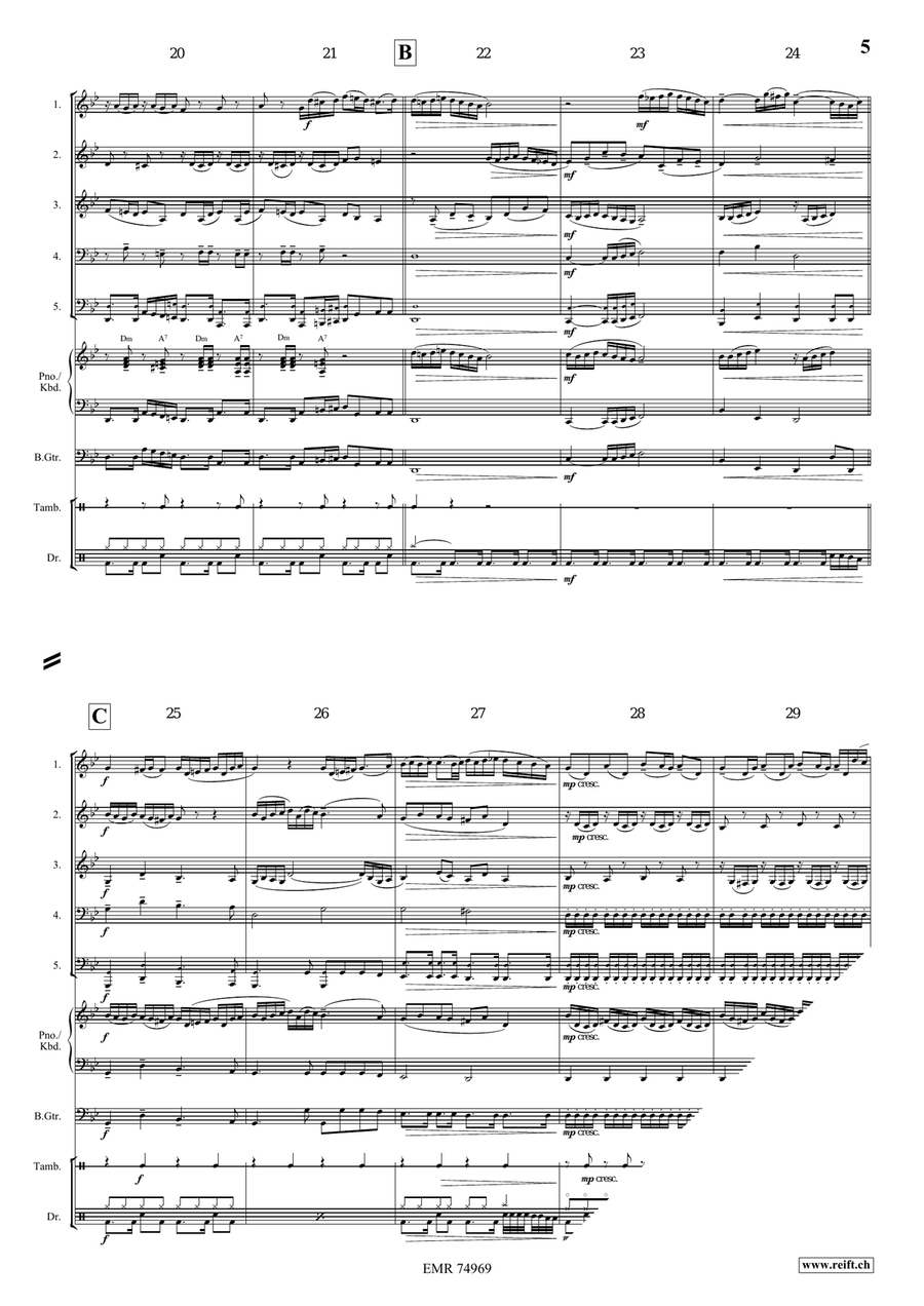 Epic Fugue Epic Fugue Score scores gallery preview page 6