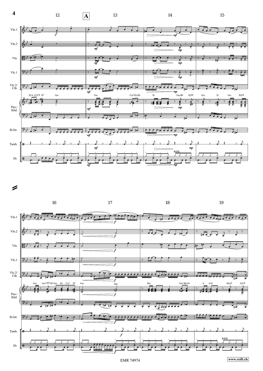 Epic Fugue Epic Fugue String Quintet scores gallery preview page 5