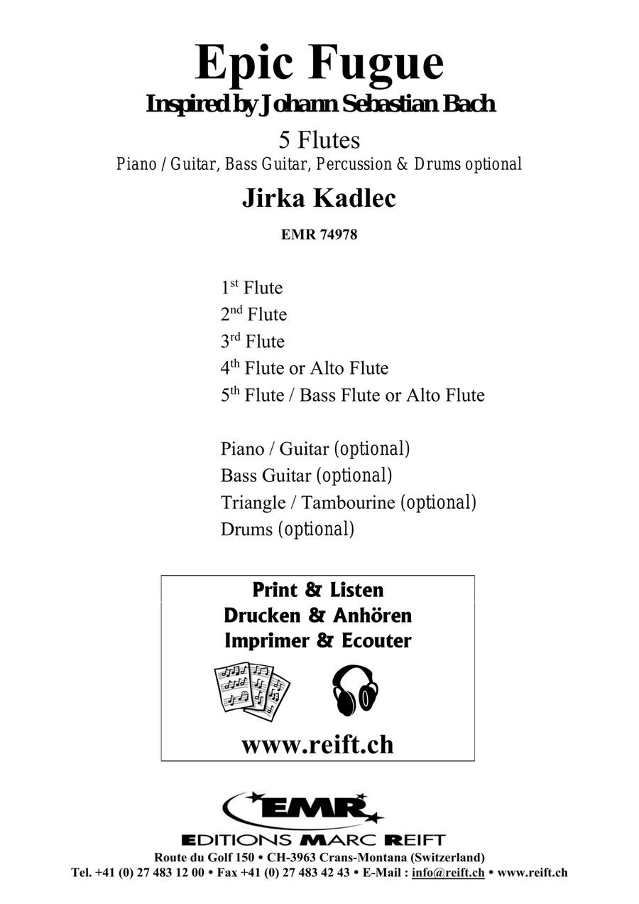 Epic Fugue Epic Fugue Flute scores gallery preview page 2