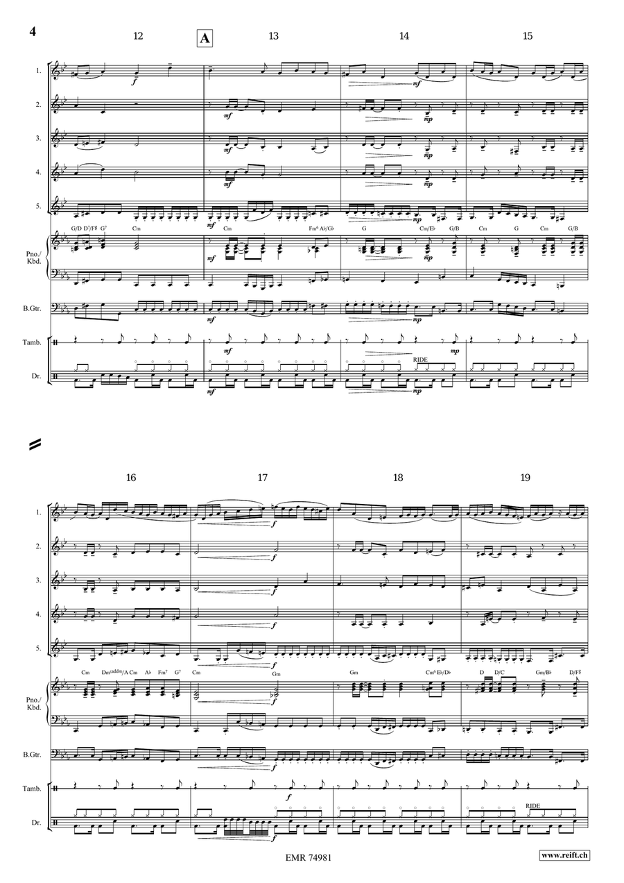 Epic Fugue Epic Fugue Horn scores gallery preview page 5