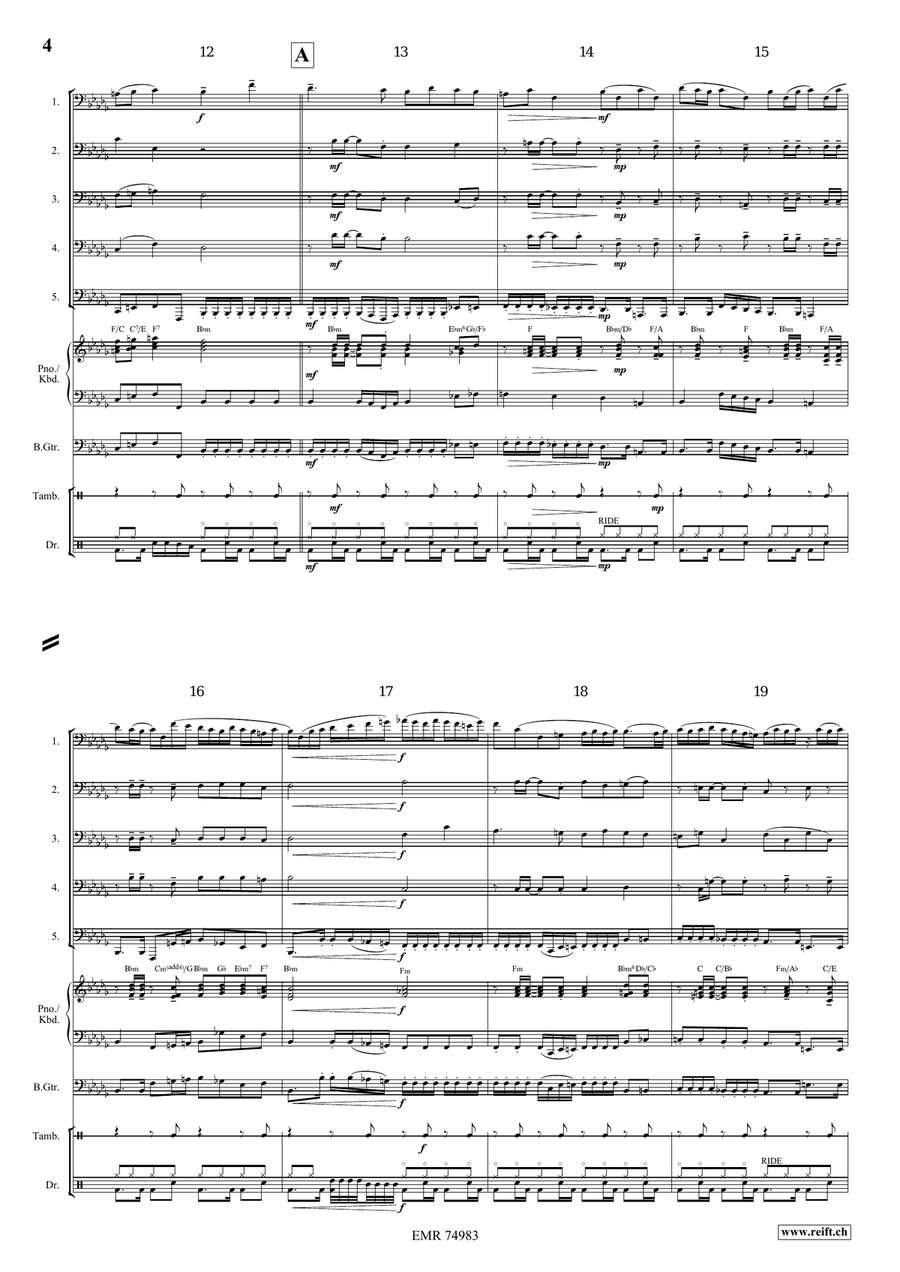 Epic Fugue Epic Fugue Tuba scores gallery preview page 5