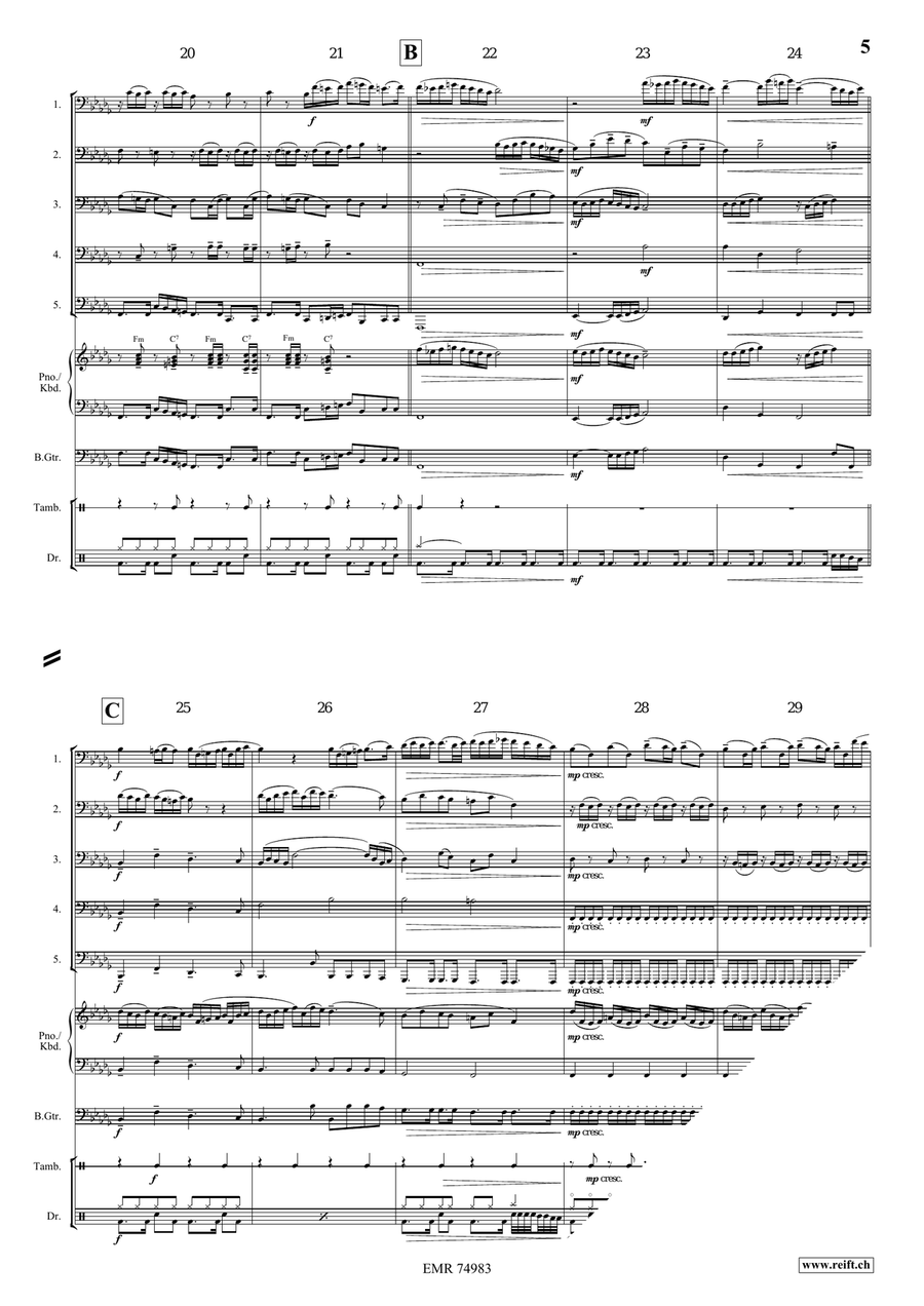 Epic Fugue Epic Fugue Tuba scores gallery preview page 6