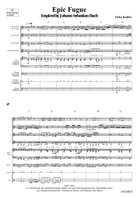 Epic Fugue Clarinet Quartet scores gallery preview page 4