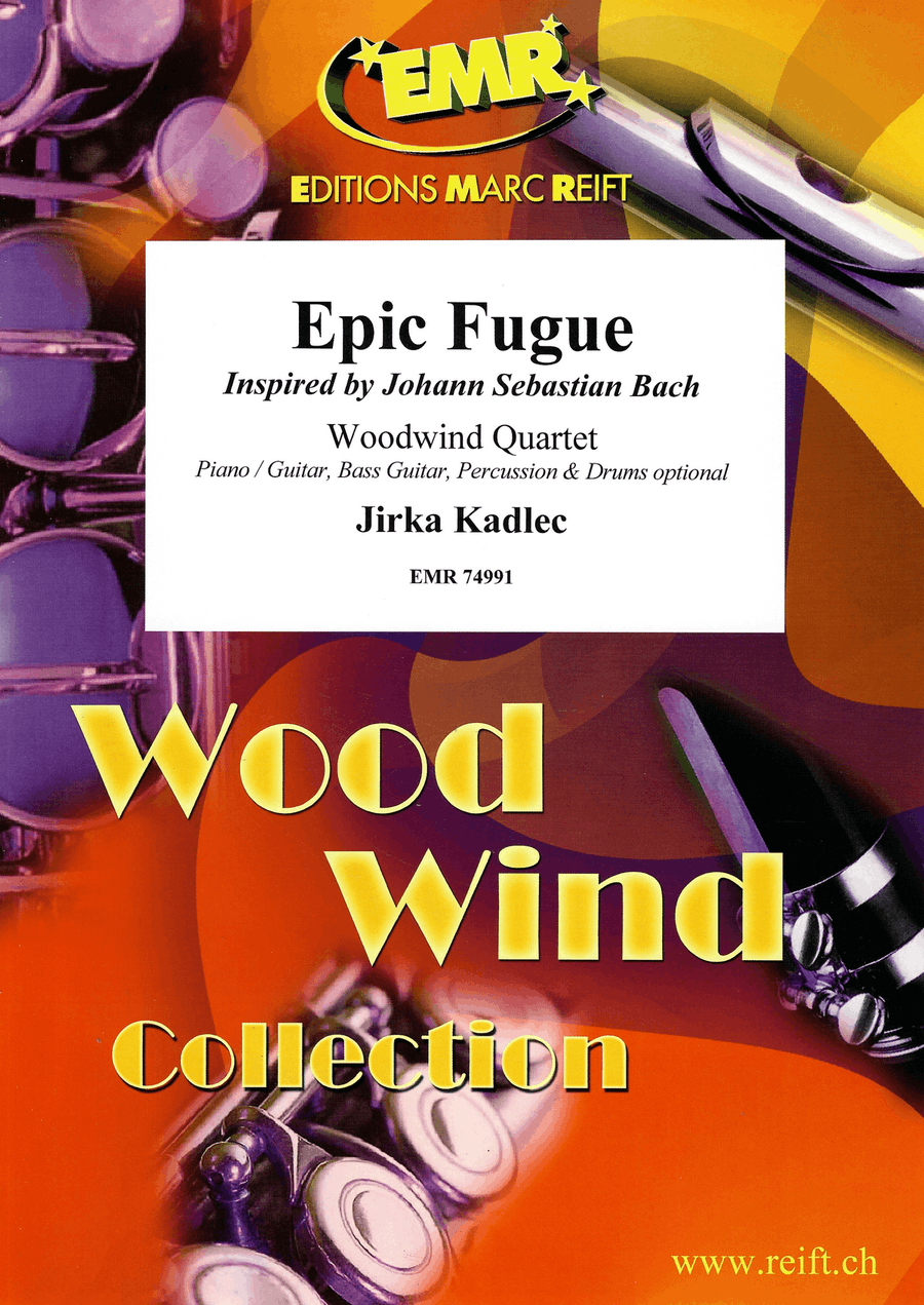 Epic Fugue Epic Fugue Woodwind Quartet scores gallery preview page 1