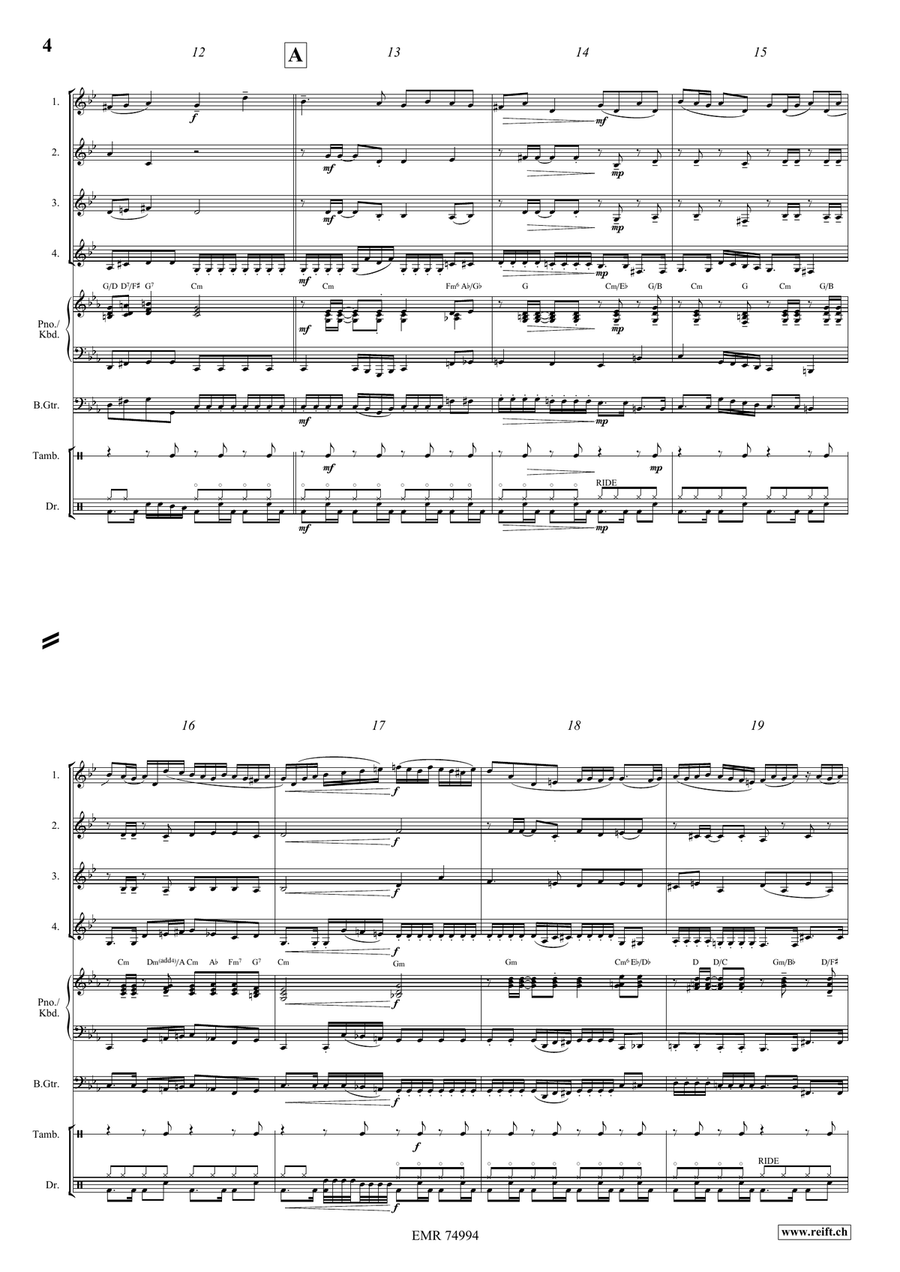 Epic Fugue Epic Fugue Horn scores gallery preview page 5