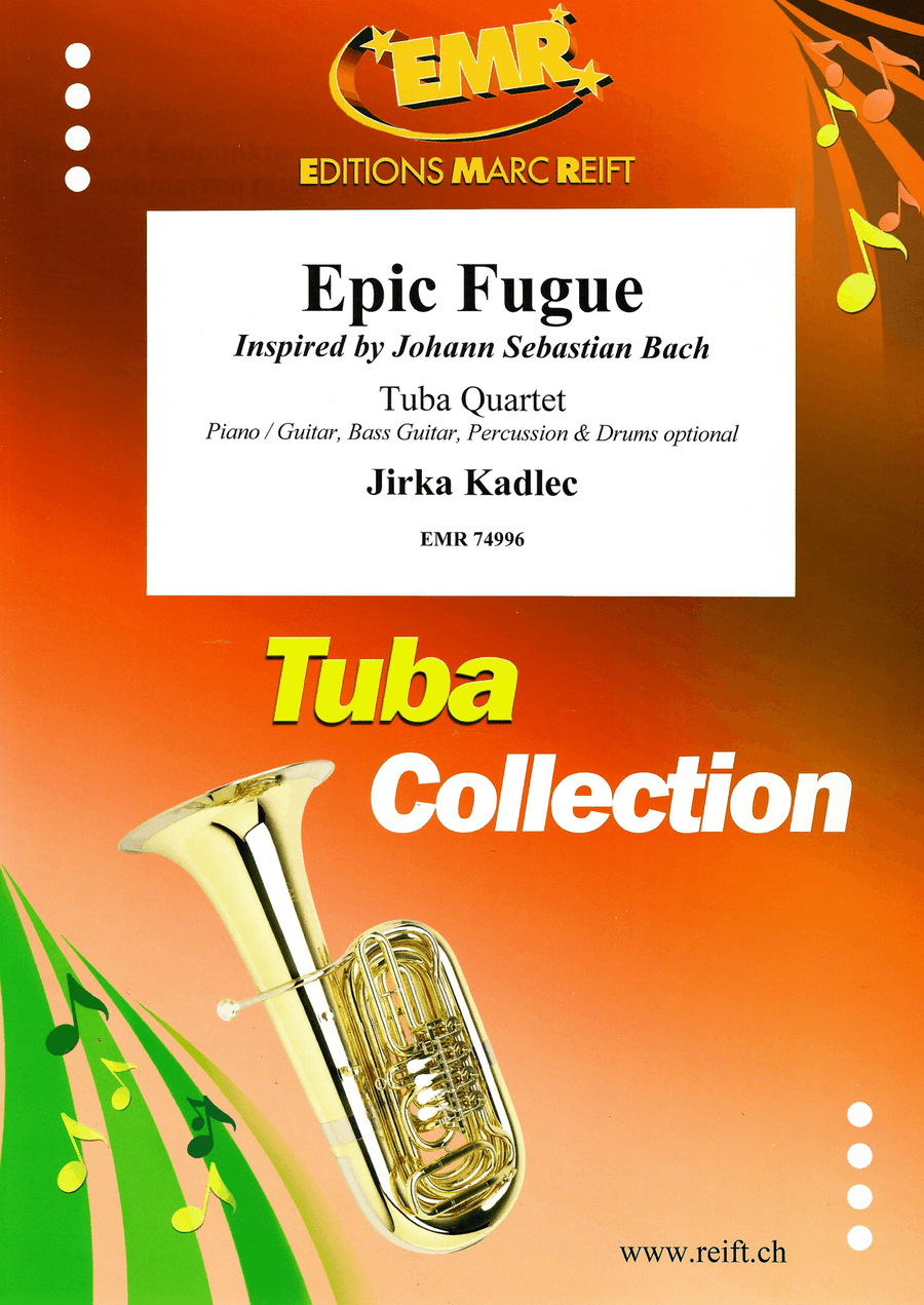 Epic Fugue Epic Fugue Tuba Quartet scores gallery preview page 1