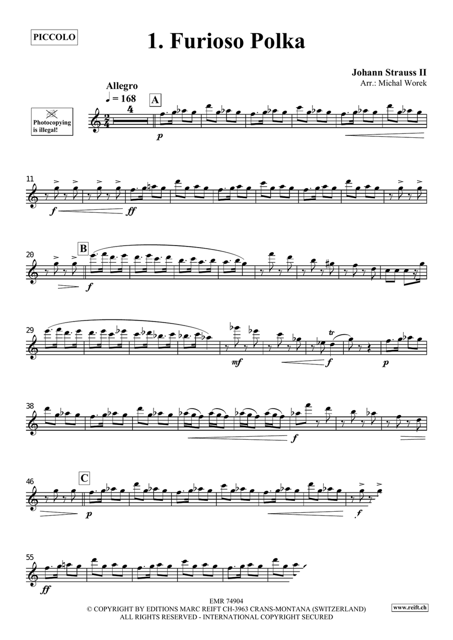The Charm Of Vienna Volume 5 Piccolo scores gallery preview page 3