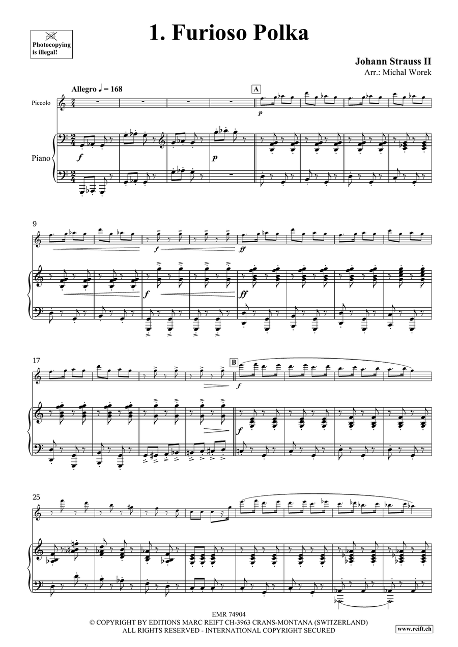 The Charm Of Vienna Volume 5 Piccolo scores gallery preview page 4
