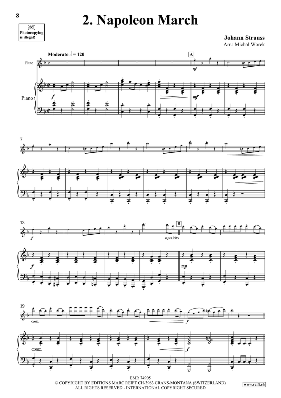 The Charm Of Vienna Volume 5 Flute Solo scores gallery preview page 6