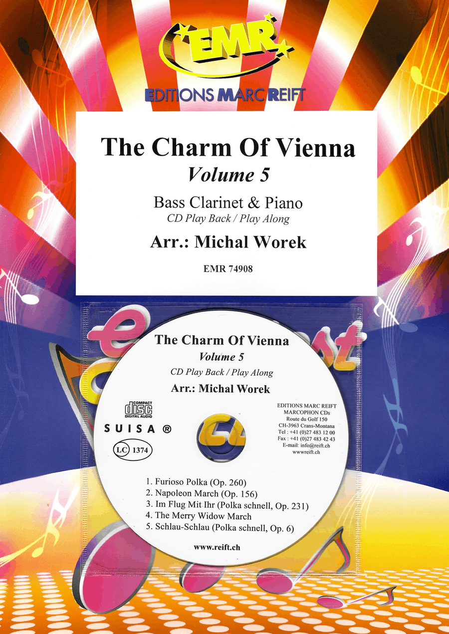 The Charm Of Vienna Volume 5 Bass Clarinet scores gallery preview page 1