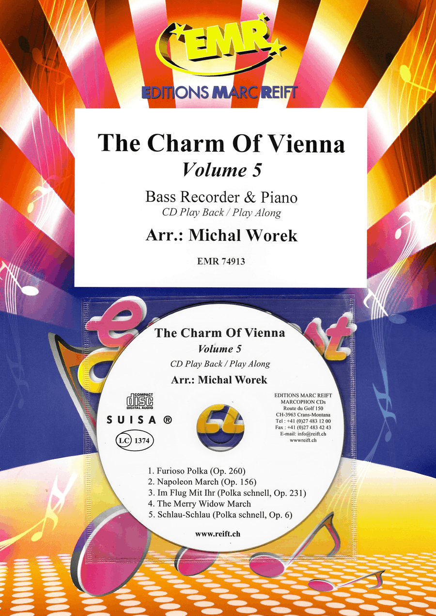The Charm Of Vienna Volume 5 Bass Recorder scores gallery preview page 1