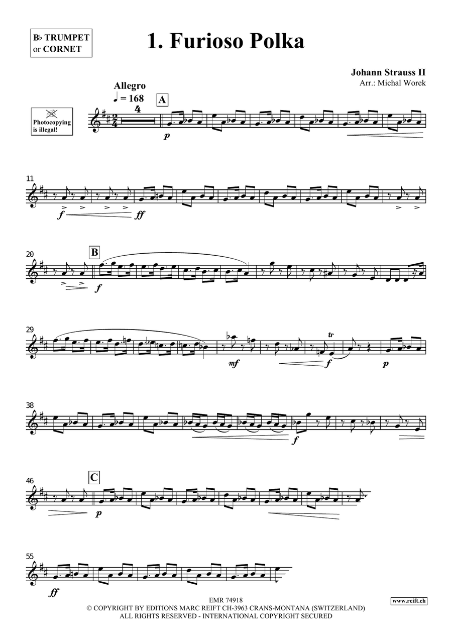 The Charm Of Vienna Volume 5 Cornet scores gallery preview page 3