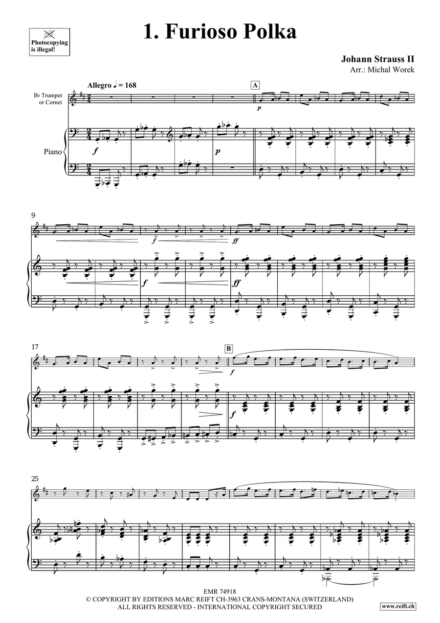 The Charm Of Vienna Volume 5 Cornet scores gallery preview page 4
