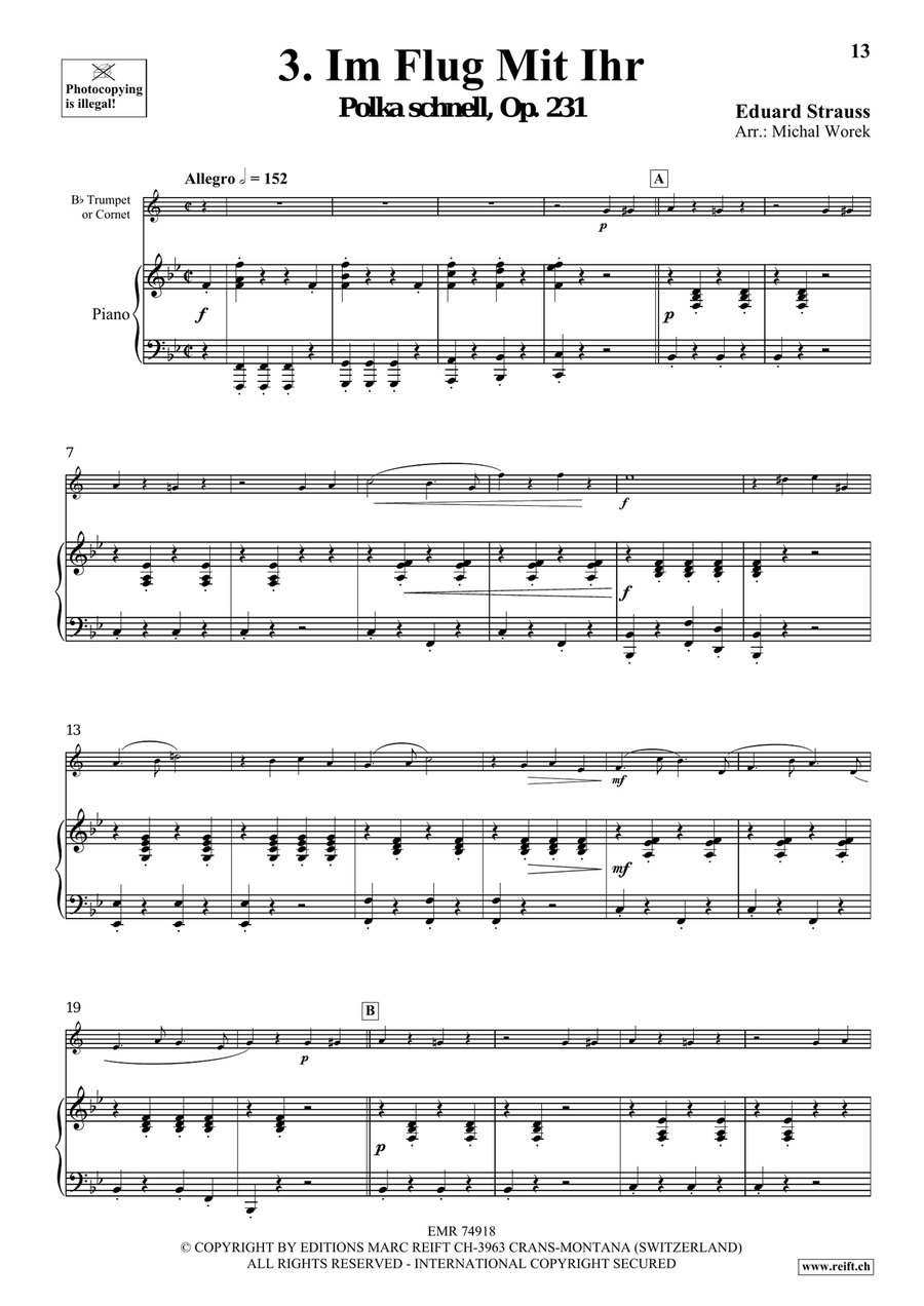 The Charm Of Vienna Volume 5 Cornet scores gallery preview page 8