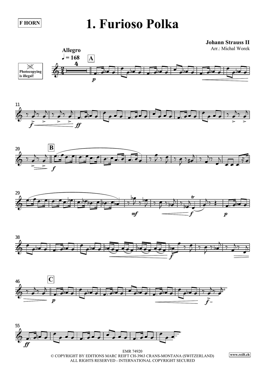 The Charm Of Vienna Volume 5 Horn scores gallery preview page 3