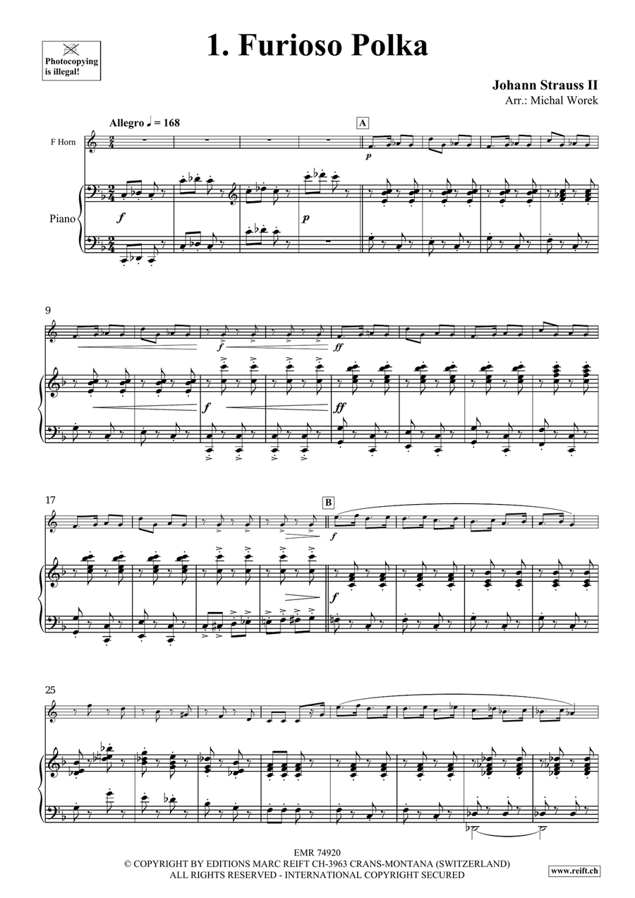 The Charm Of Vienna Volume 5 Horn scores gallery preview page 4