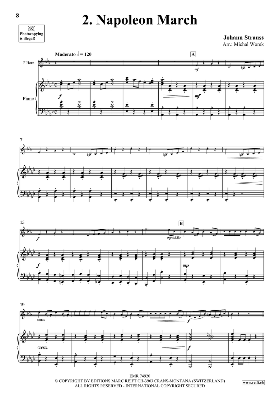 The Charm Of Vienna Volume 5 Horn scores gallery preview page 6