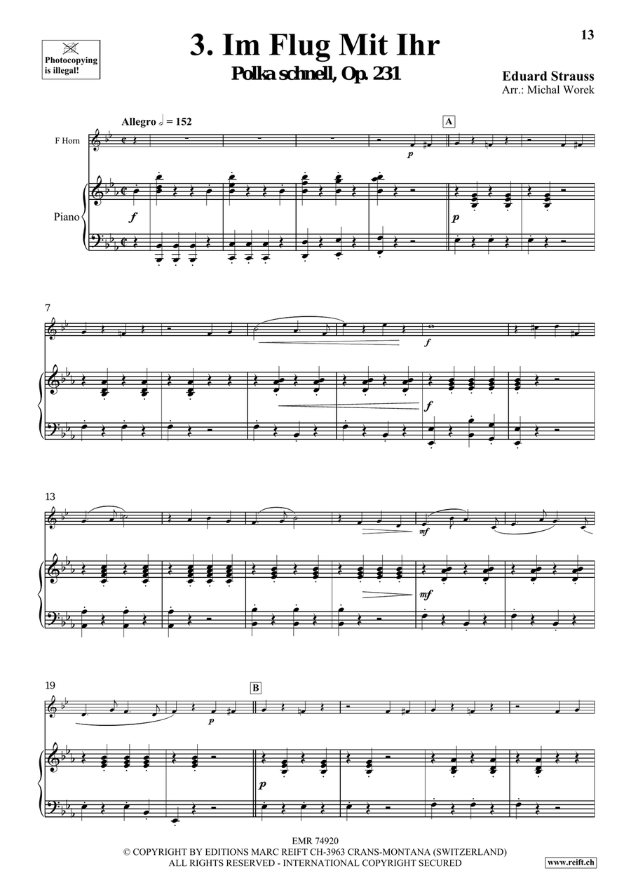 The Charm Of Vienna Volume 5 Horn scores gallery preview page 8