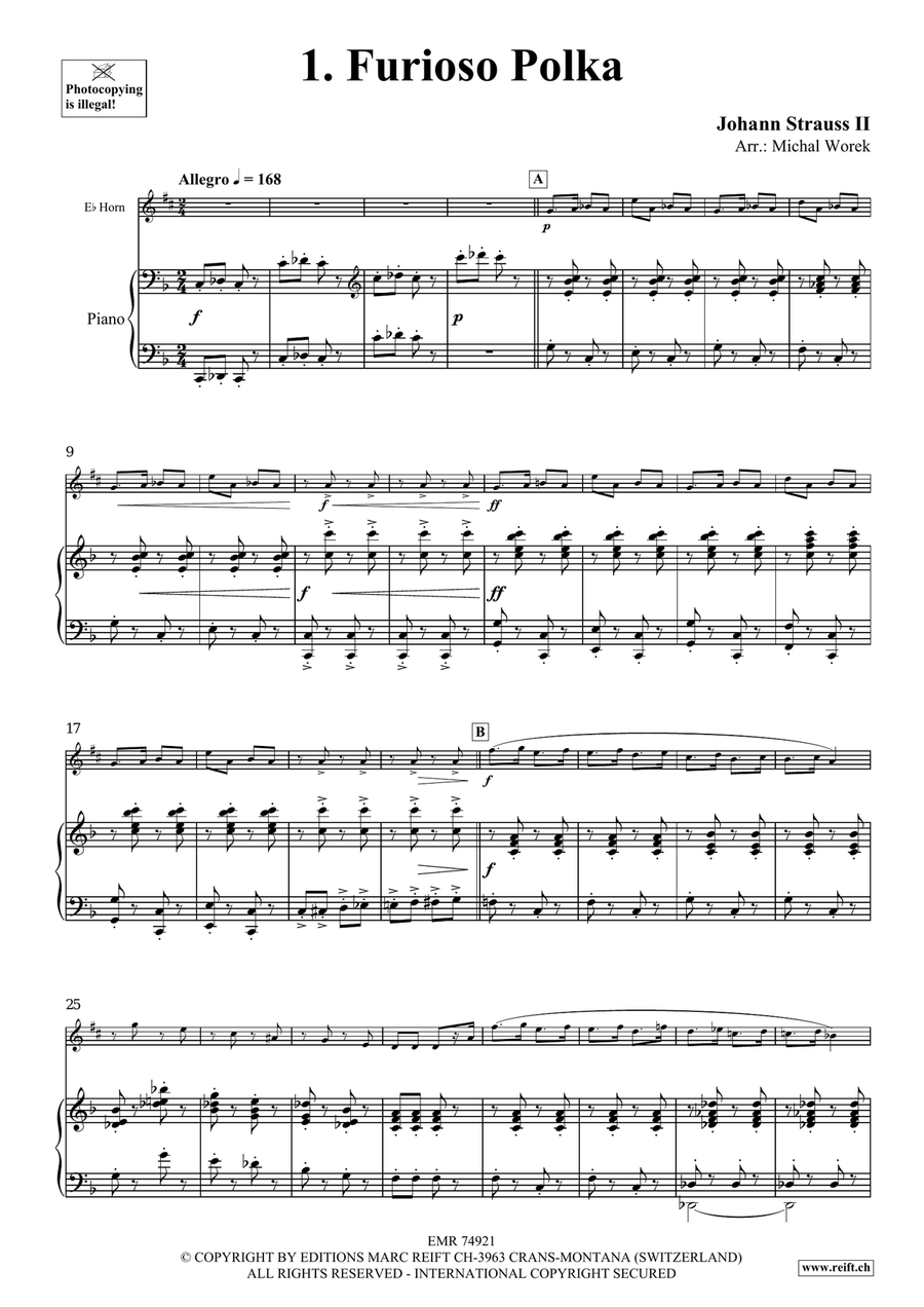 The Charm Of Vienna Volume 5 Horn scores gallery preview page 4