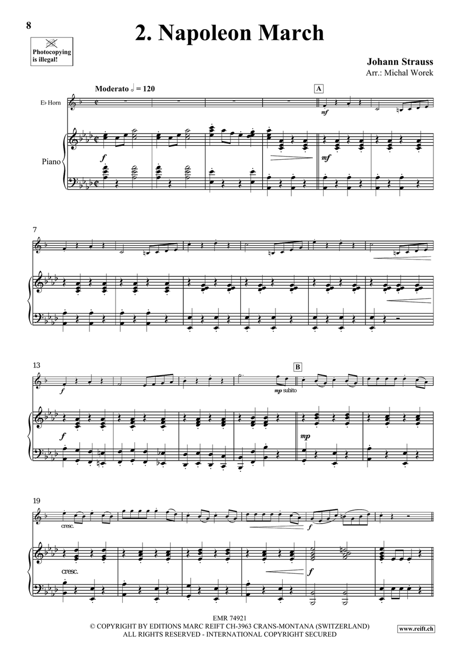 The Charm Of Vienna Volume 5 Horn scores gallery preview page 6
