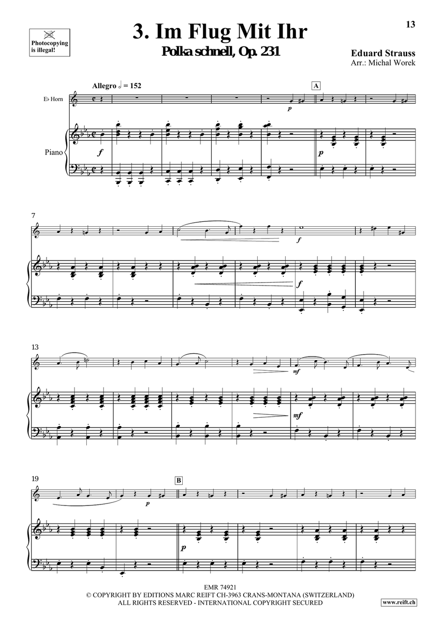 The Charm Of Vienna Volume 5 Horn scores gallery preview page 8