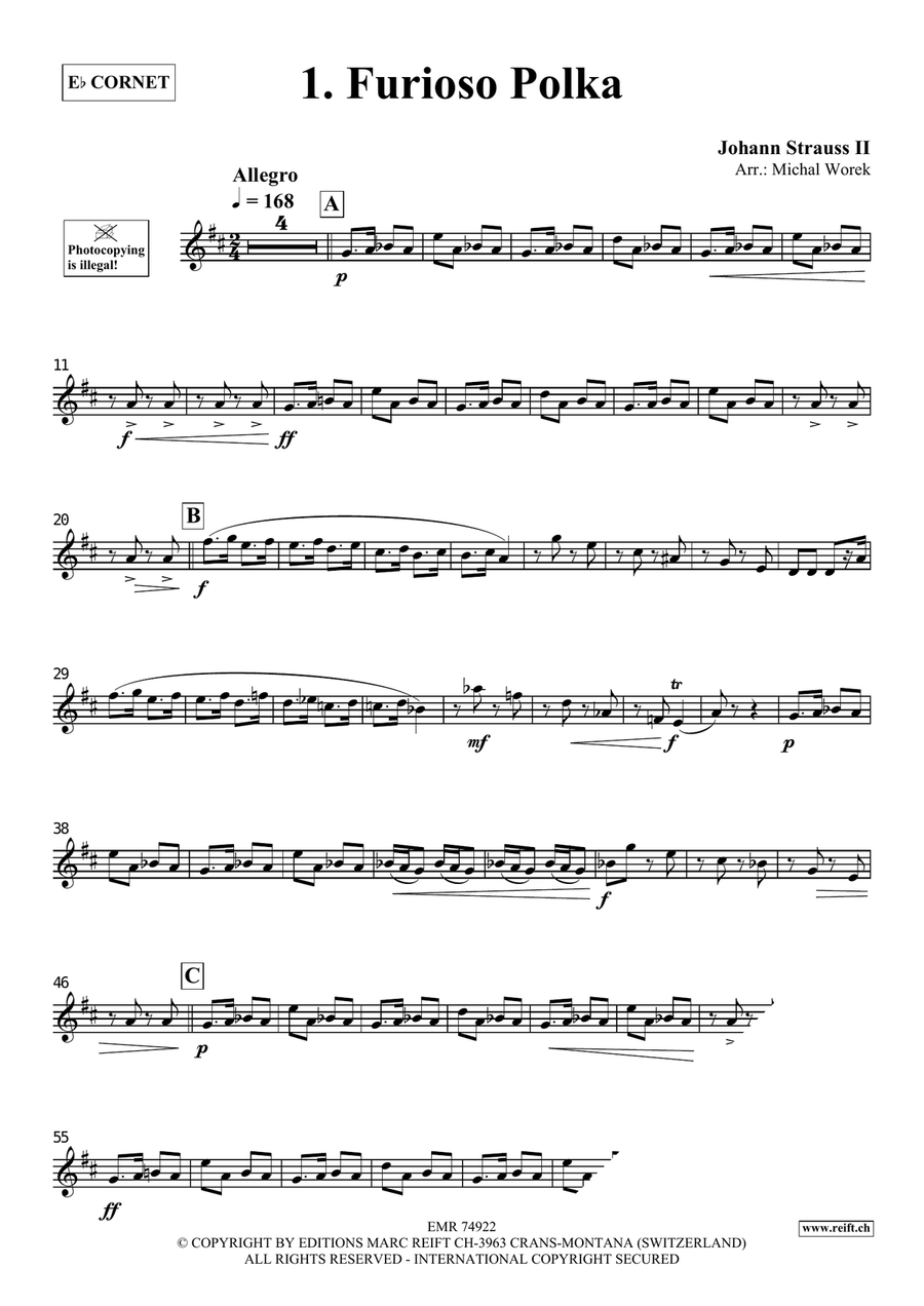 The Charm Of Vienna Volume 5 Cornet scores gallery preview page 3