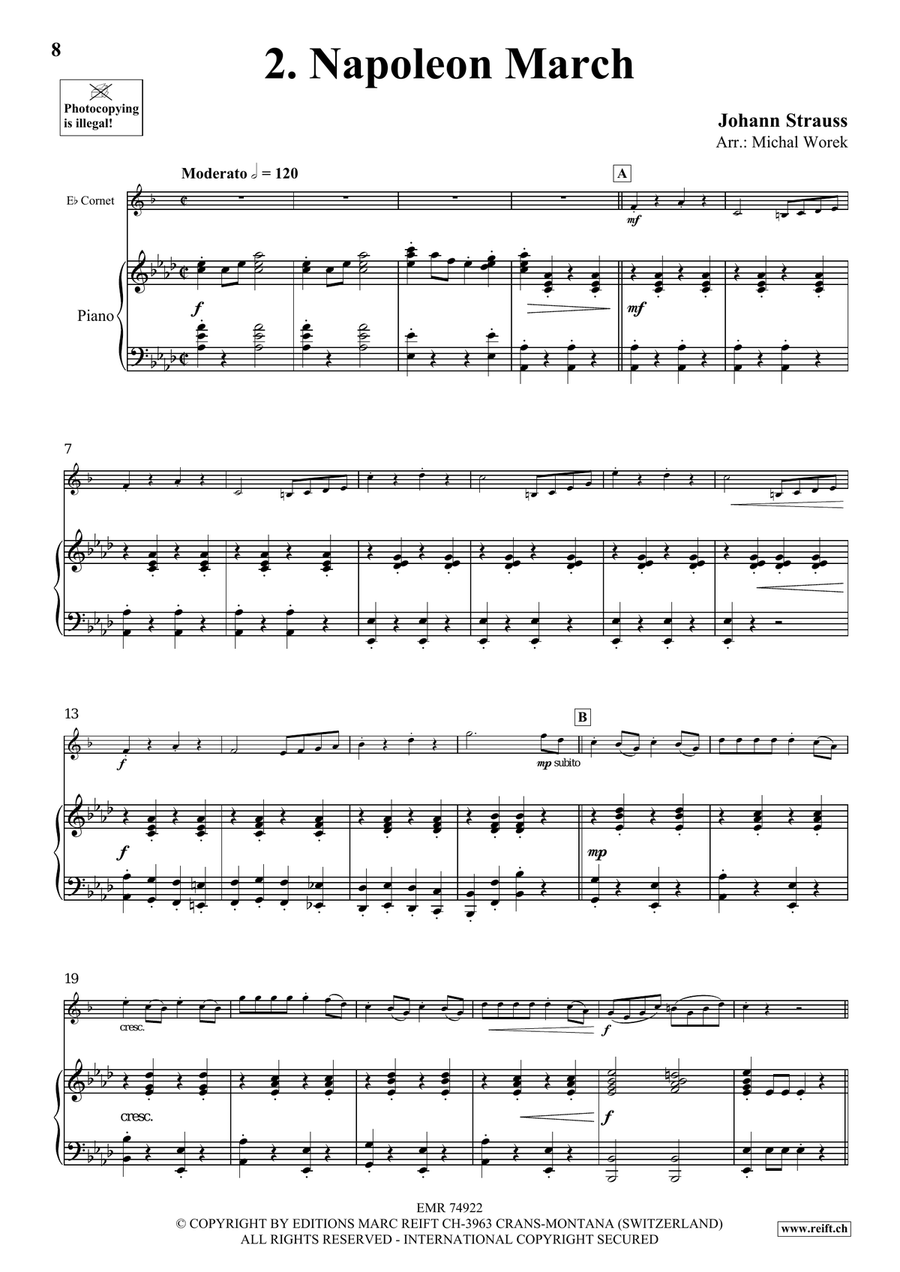 The Charm Of Vienna Volume 5 Cornet scores gallery preview page 6