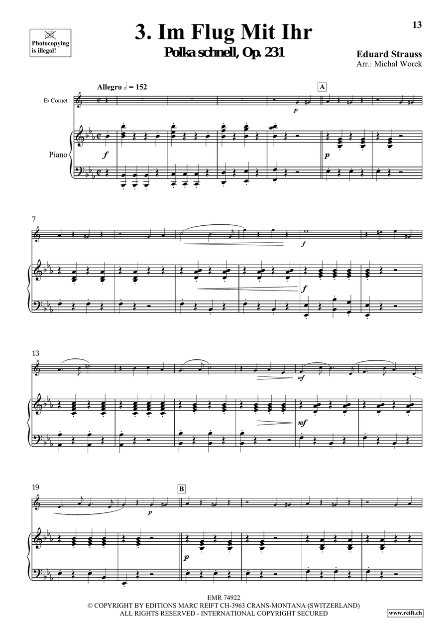 The Charm Of Vienna Volume 5 Cornet scores gallery preview page 8