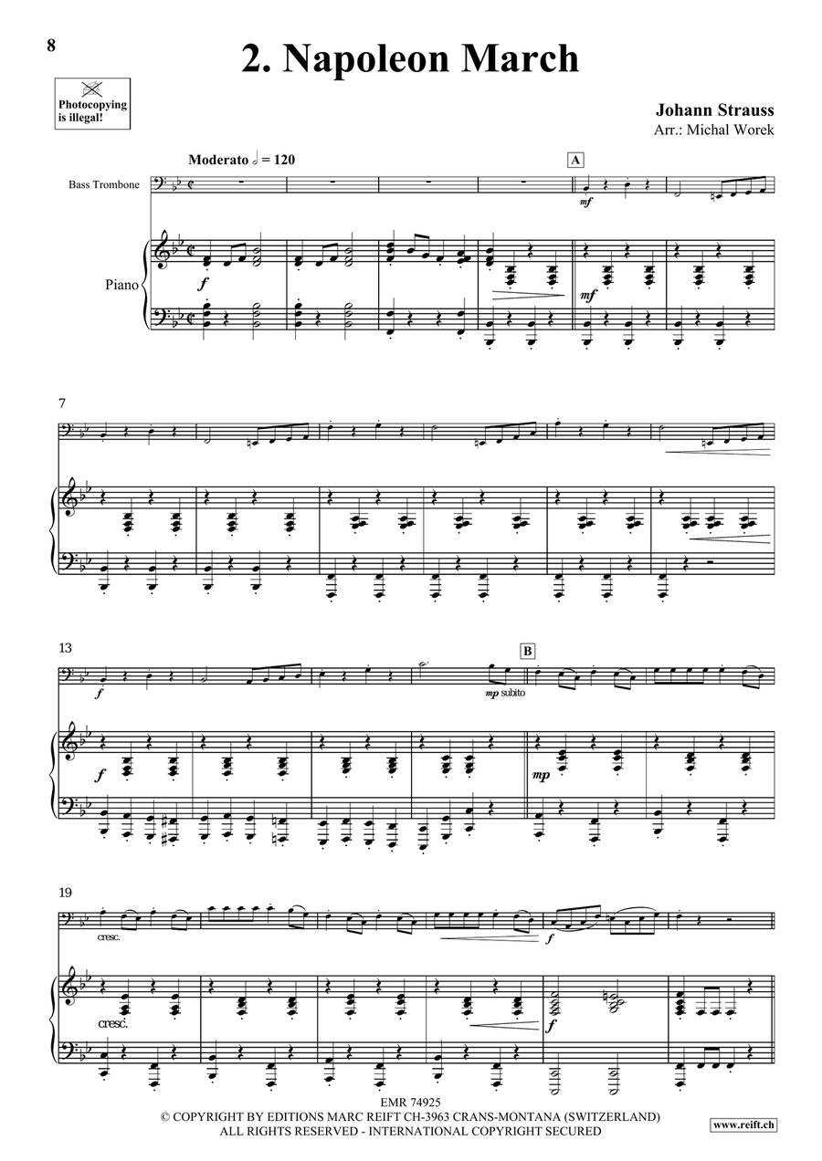 The Charm Of Vienna Volume 5 Trombone scores gallery preview page 6