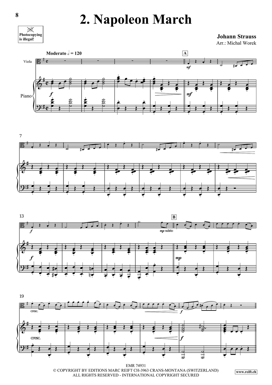 The Charm Of Vienna Volume 5 Viola scores gallery preview page 6