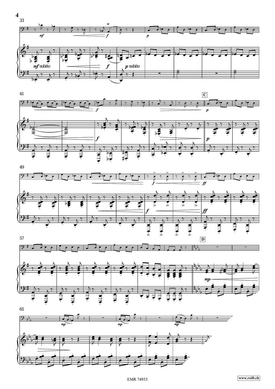 The Charm Of Vienna Volume 5 Double Bass scores gallery preview page 5