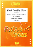 Comic Duet For 2 Cats