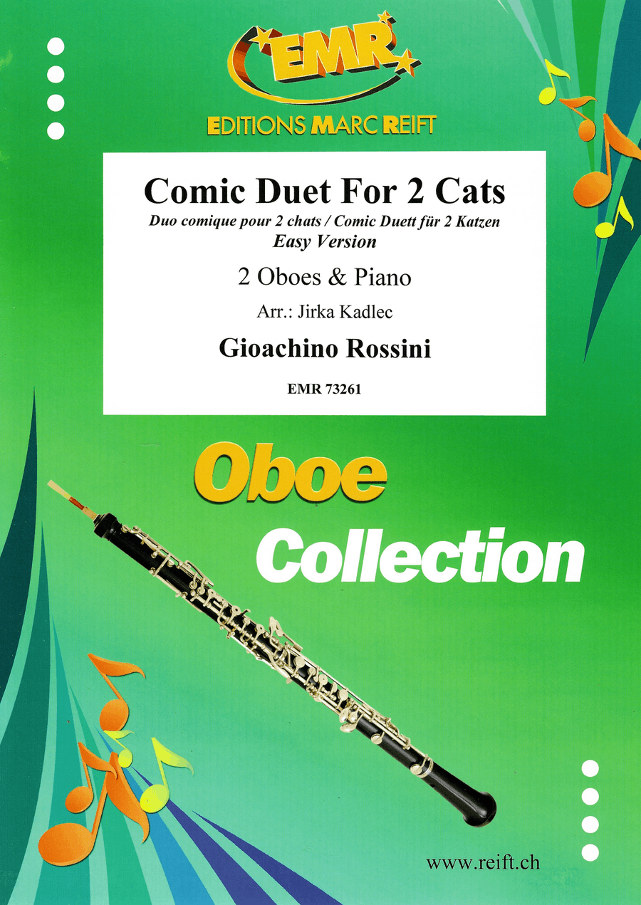 Comic Duet For 2 Cats Comic Duet For 2 Cats Piano Accompaniment scores gallery preview page 1
