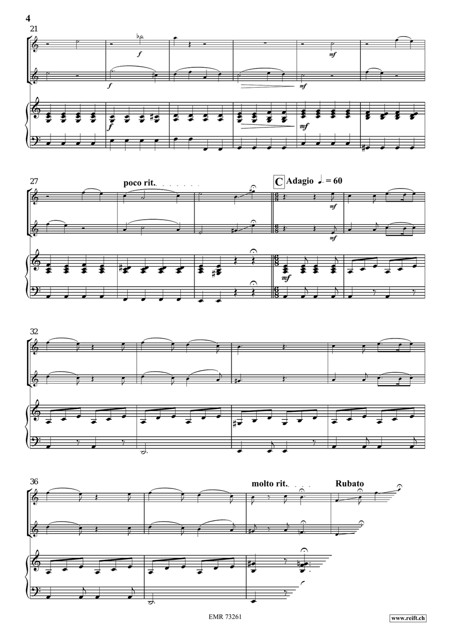 Comic Duet For 2 Cats Comic Duet For 2 Cats Piano Accompaniment scores gallery preview page 4