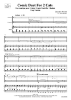 Comic Duet For 2 Cats Bassoon scores gallery preview page 3