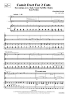 Comic Duet For 2 Cats Violin scores gallery preview page 3