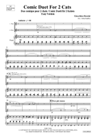 Comic Duet For 2 Cats Flute scores gallery preview page 3