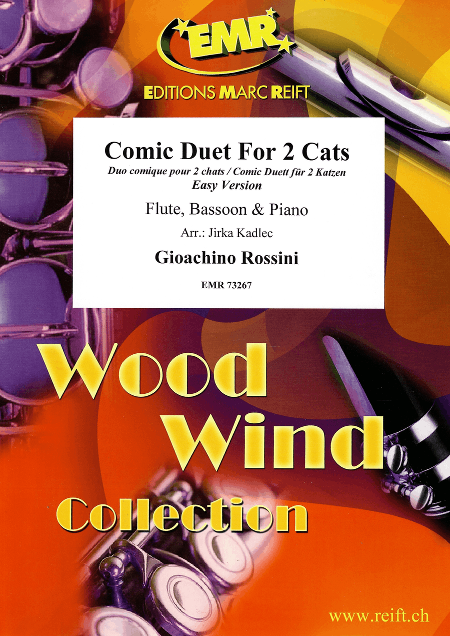 Comic Duet For 2 Cats Comic Duet For 2 Cats Bassoon scores gallery preview page 1