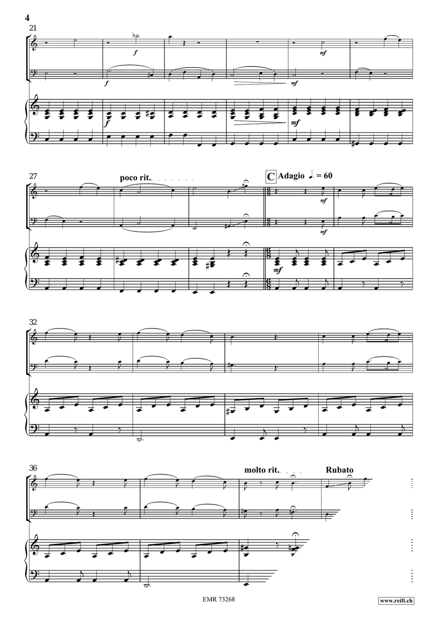 Comic Duet For 2 Cats by Gioachino Rossini Bassoon - Sheet Music page 4