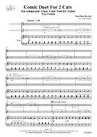 Comic Duet For 2 Cats Soprano Saxophone scores gallery preview page 3