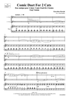 Comic Duet For 2 Cats Horn scores gallery preview page 3