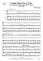 Comic Duet For 2 Cats Bassoon scores gallery preview page 3