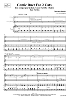 Comic Duet For 2 Cats Euphonium scores gallery preview page 3