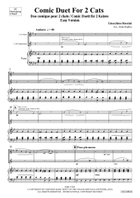 Comic Duet For 2 Cats Euphonium scores gallery preview page 3
