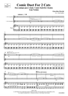 Comic Duet For 2 Cats Alto Saxophone scores gallery preview page 3
