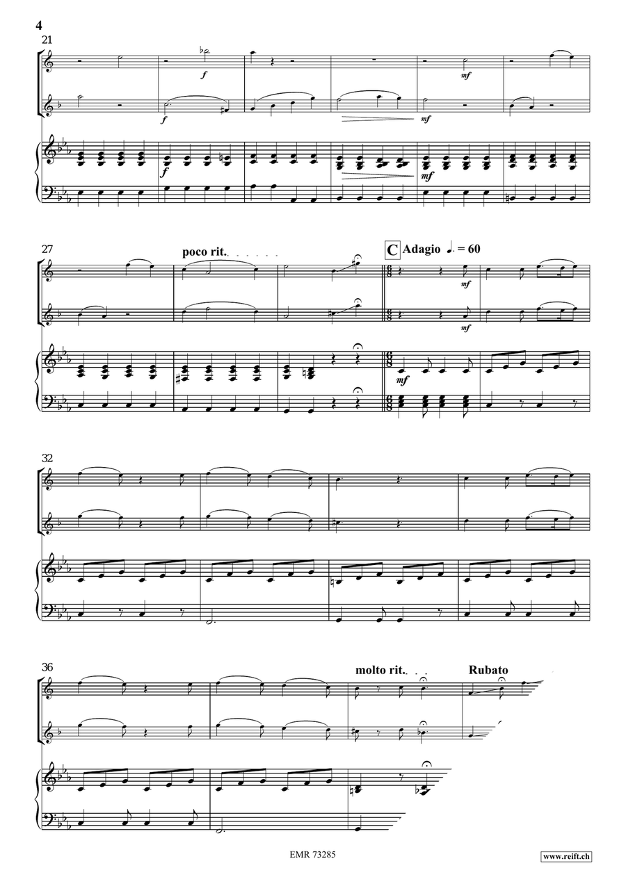 Comic Duet For 2 Cats Comic Duet For 2 Cats Tenor Saxophone scores gallery preview page 4
